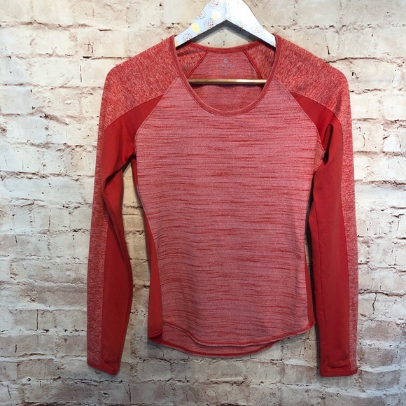 Athleta Running Wild Mix Long Sleeve tee - Picture 2 of 6